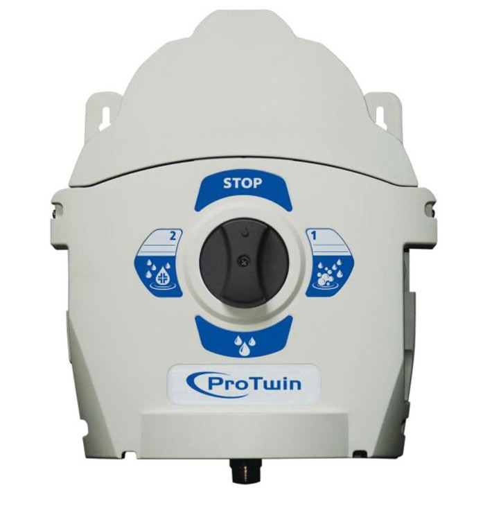 ProTwin | Wall-mounted spray and foam cleaning system with hose, wand and nozzle