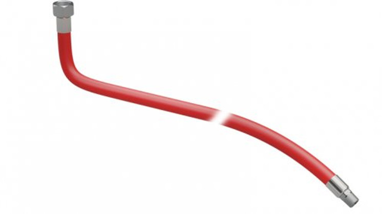 Lafferty High Pressure Red Hose, 1/2" Diameter x 50' Long, FGH (Female Garden Hose)  x 3/8 MPT (Male Pipe Thread) Connection
