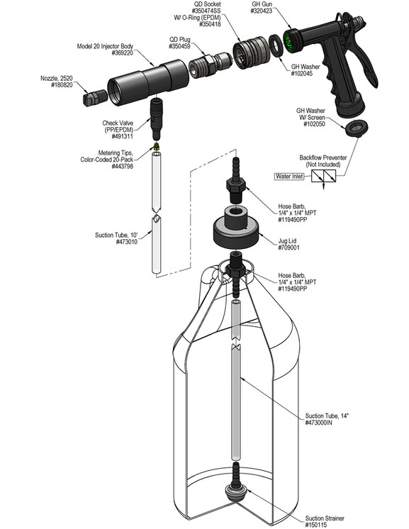 lafferty foam sprayer