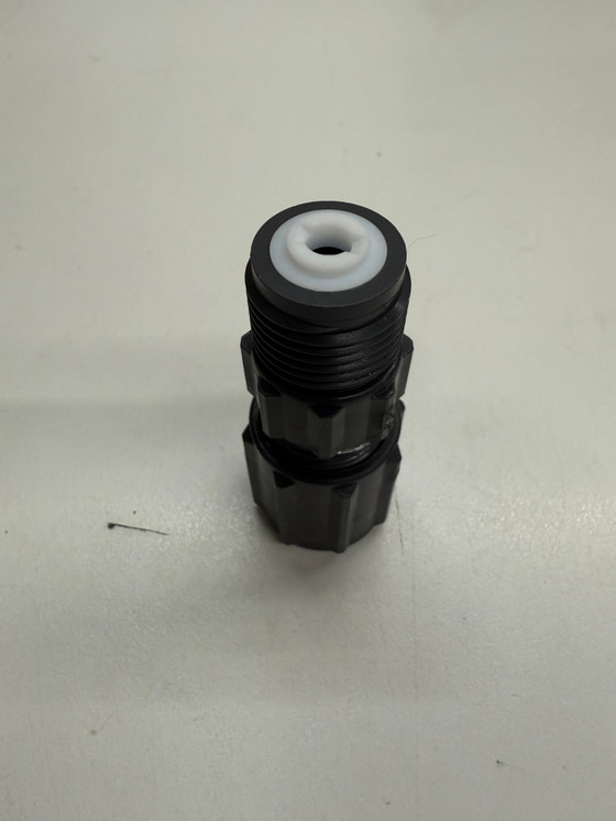 Prime Performance Pump J41805 Degassing Valve Assembly, PVC/TFE/CER, .5" Connections