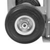 Aluminium  Double Keg Sack Truck wheel detail