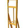 Case & Keg Sack Truck frame close up