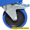 Flatbed Trolley Non-Marking Resilex Wheel