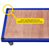 Flatbed Trolley with Laser Cut Rounded Corners