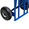 Folding Toe Sack Truck with Pneumatic Wheels - Folded