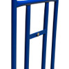 Folding Toe Sack Truck with Pneumatic Wheels - Unfolded
