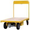 Electric Powered Flatbed Trolley front view