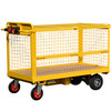 Electric Security Cage Trolley locked Electric Security Cage Trolley locked