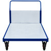 Heavy Duty Flatbed Trolley With Single Plastic End