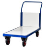 Heavy Duty Flatbed Trolley With Single Plastic End