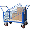 Mesh Sided Platform Truck or Cage Trolley with 4 Sides Mesh Sided Platform Truck or Cage Trolley with 4 Sides