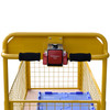 Powered Platform Truck with Removable Mesh Side Panels - Handle Powered Platform Truck with Removable Mesh Side Panels - Handle