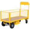 Powered Platform Truck with Removable Mesh Side Panels (1500mm x 600mm) Powered Platform Truck with Removable Mesh Side Panels (1500mm x 600mm)