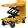 Motorised Adjustable Lift Table Trolley (Lift extended)