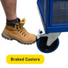 Platform Truck With Mesh Sides - 750kg Capacity