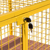 Power-Assisted Cage Trolley with Lock Key