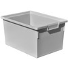 School Storage Tray - Large (Grey)