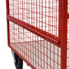 Secure deliveries and receipts Cage Trolley Hinged Front