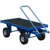 Turntable Trolley for heavy duty industrial use with 500KG Capacity  trailer, cart, hand drawn, wagon, Ackerman, premium plus,