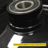 Reinforced Axle Turntable Trolley Wheel