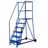 6 Tread Mobile Safety Steps with Lever Brake