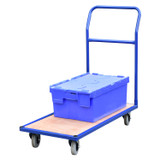 Economy Flatbed Trolley with a plywood base