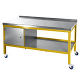 Extra Heavy Duty Mobile Workbench with Rubber Top