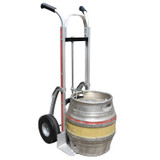 Magliner Aluminium Keg Sack Truck with Beer Keg (2)