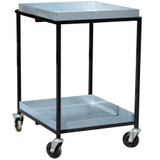 Shelf Trolley with Galvanised Trays