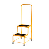 Mobile Safety Step Ladders for offices, stores, warehouses, schools, hospitals, doctor's and dentist's
