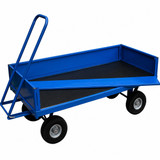 Turntable Trailer with 200mm Steel Sides