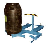 A double mauser drum grab in blue carrying a single barrel