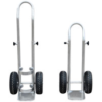 Tiny collapsing aluminium gas bottle trolleys