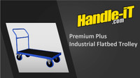 Premium Plus Industrial Flatbed Trolley – Your new Workhorse!