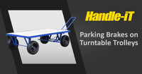 Parking Brakes on Turntable Trolleys