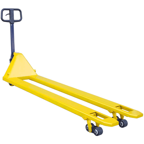 Extra long pallet truck