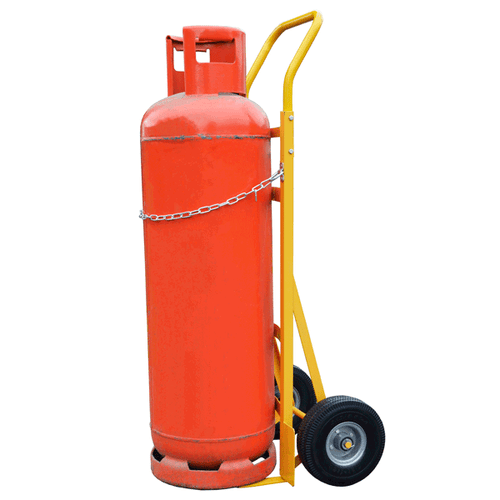 Heavy Duty Gas Bottle Sack Truck with Load