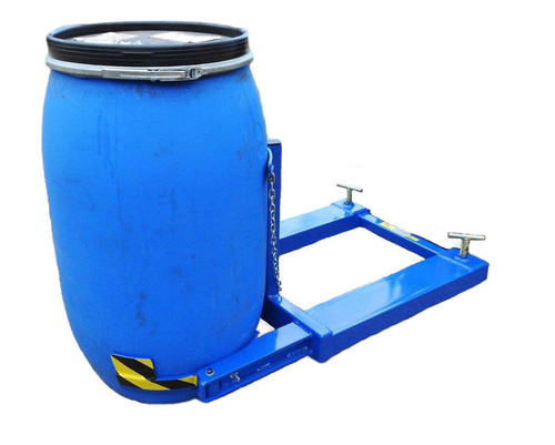 A single mauser drum grab in blue