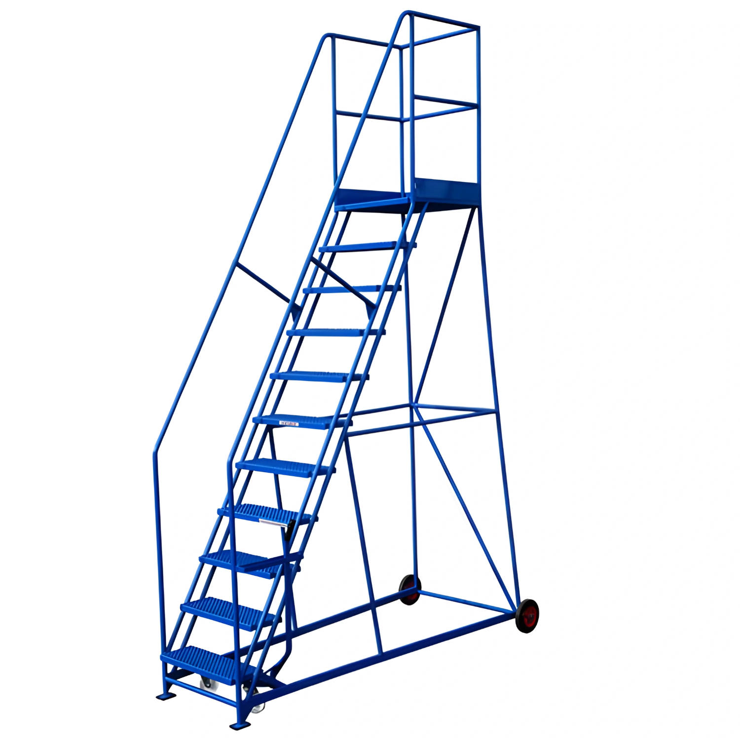 11 Tread Mobile Safety Steps with Lever Brake