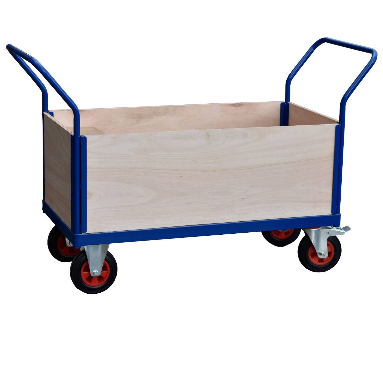 4 Sided Platform Truck with Ply Board Sides (1)