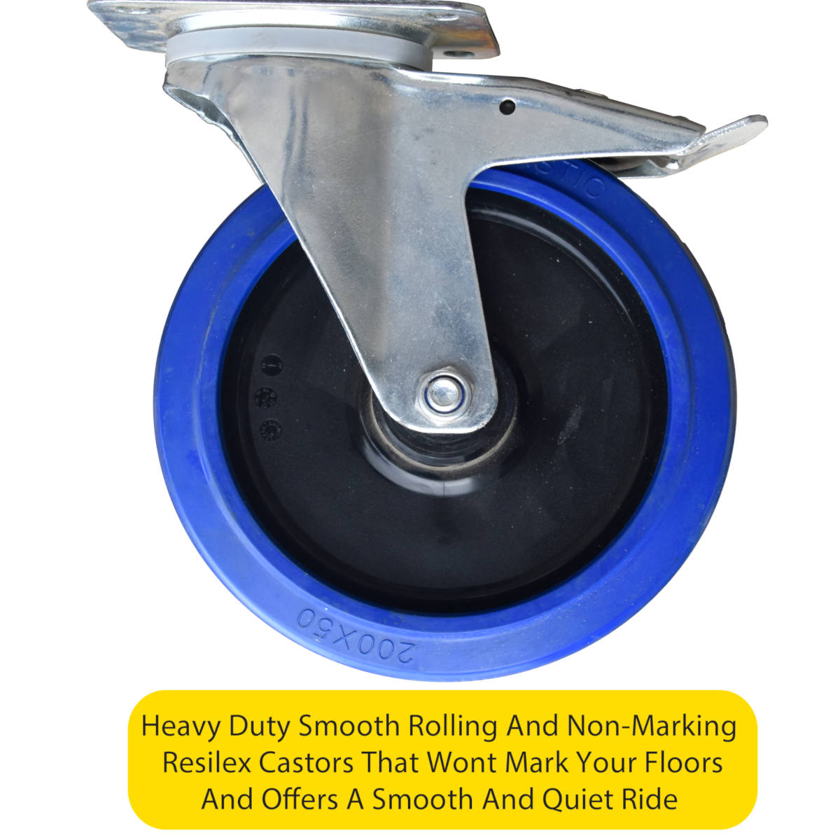 Non-Marking Resilex Wheels for Flatbed Platform cart trolley Non-Marking Resilex Wheels for Flatbed Platform cart trolley
