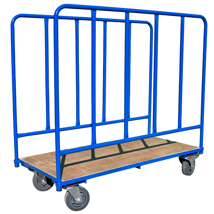 Double Sided Trolley with Jailbar sides
