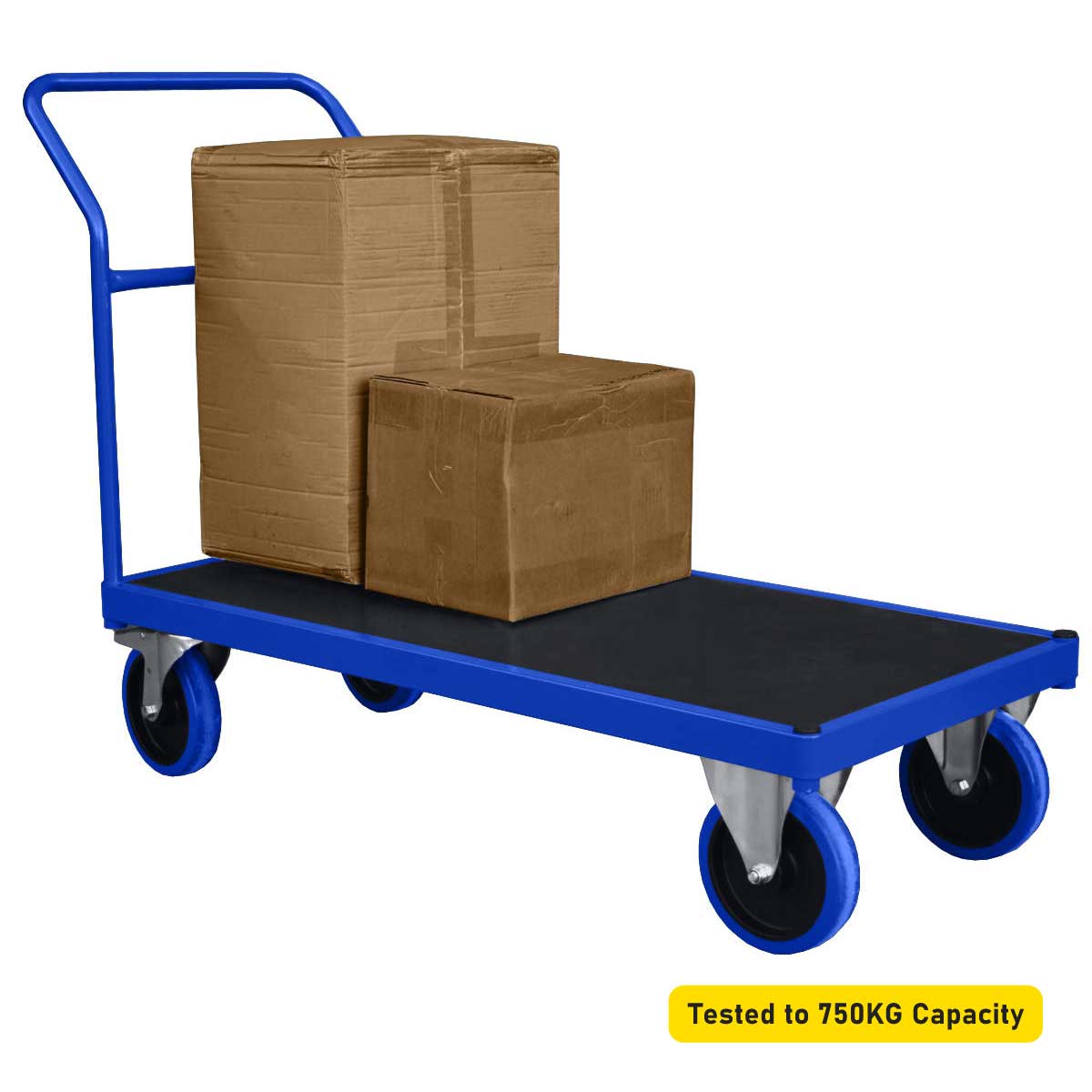 Flatbed Trolley with 750kg Capacity