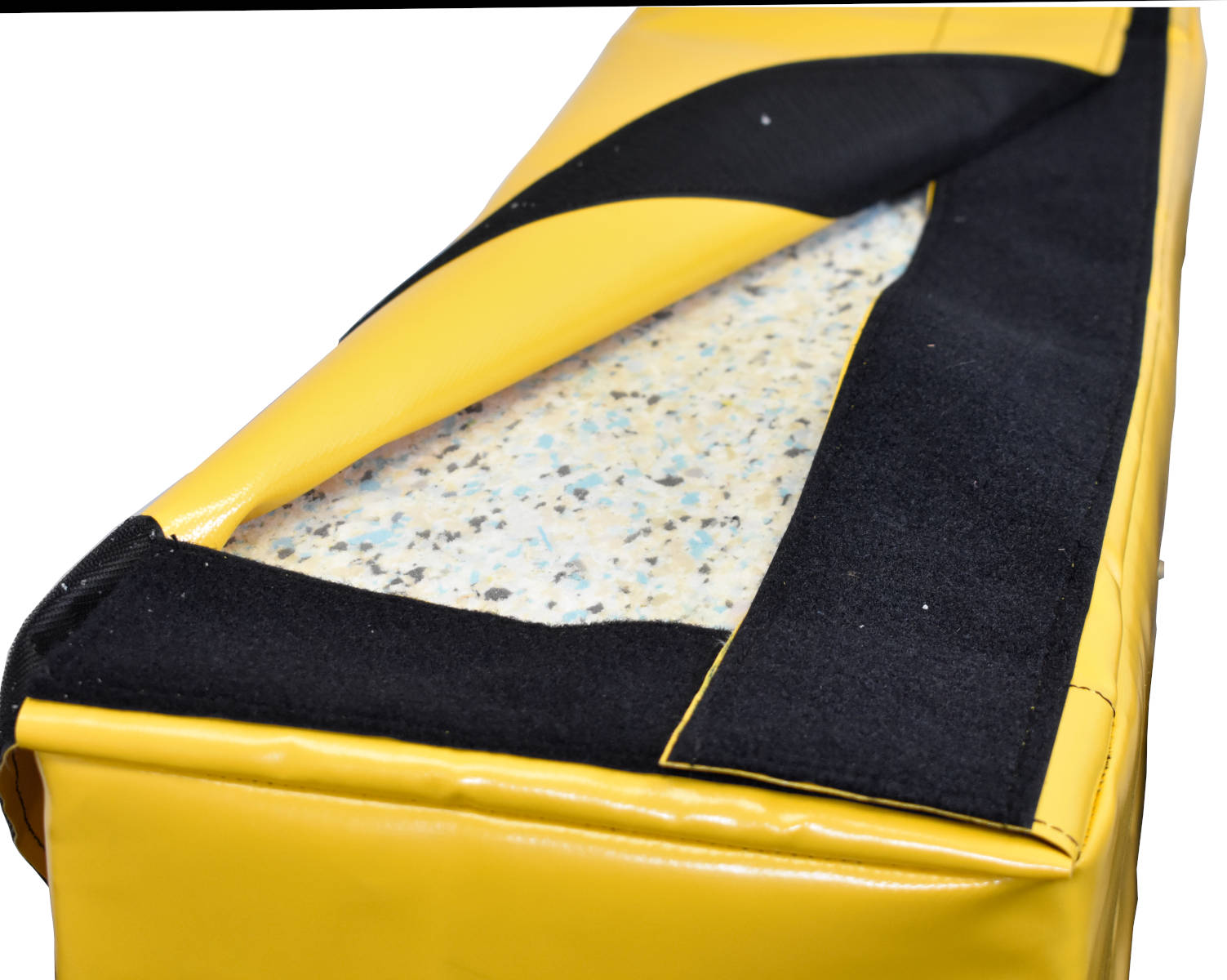 Keg drop pad velcro