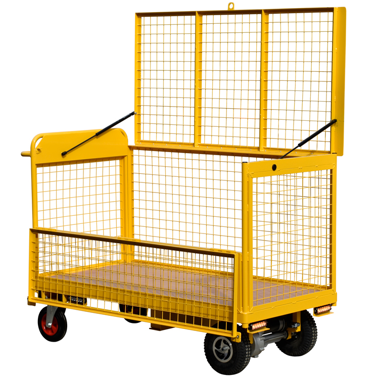 Electric Security Cage Trolley