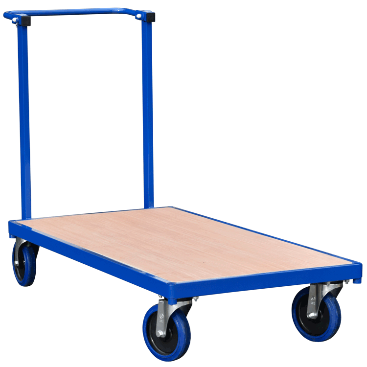 Heavy Duty Flatbed Trolley with Deadman Brake (2)