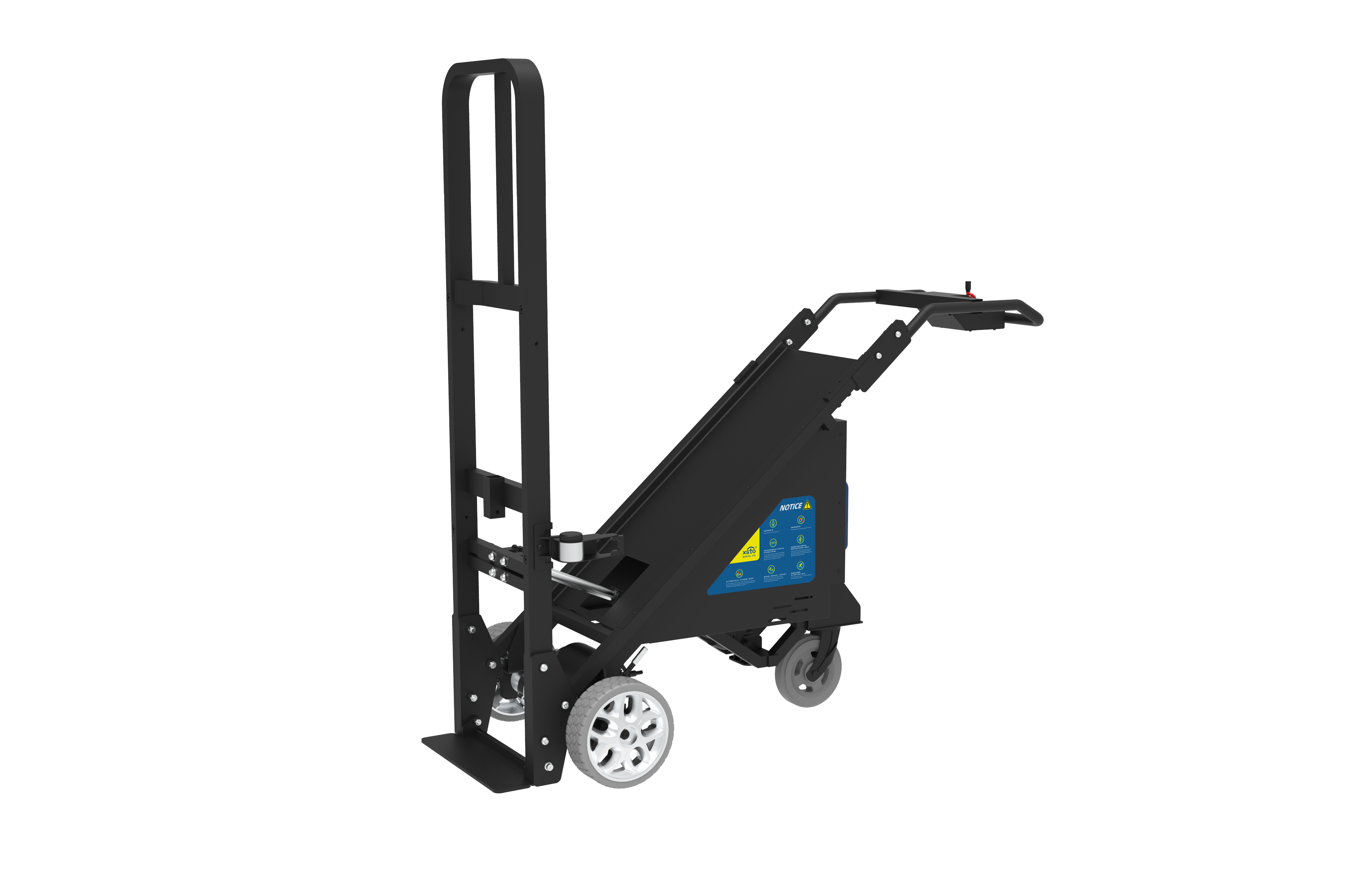 Electric Sack Truck With Powered Tilt