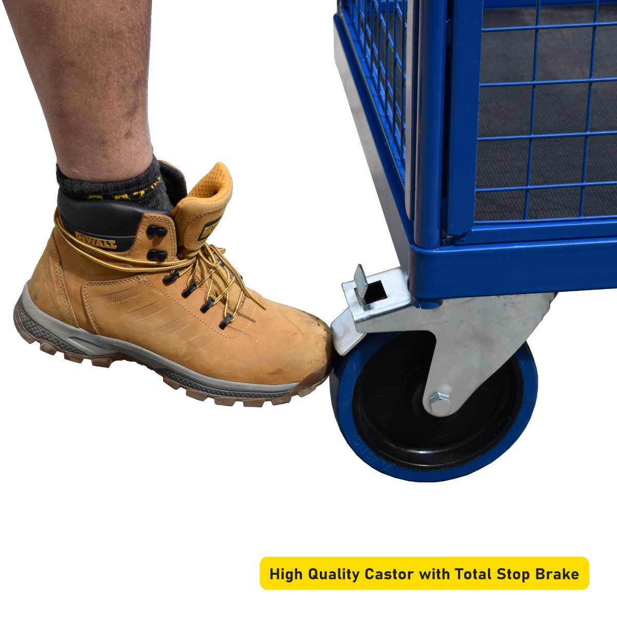 Platform Truck with Total Stop Break Castor