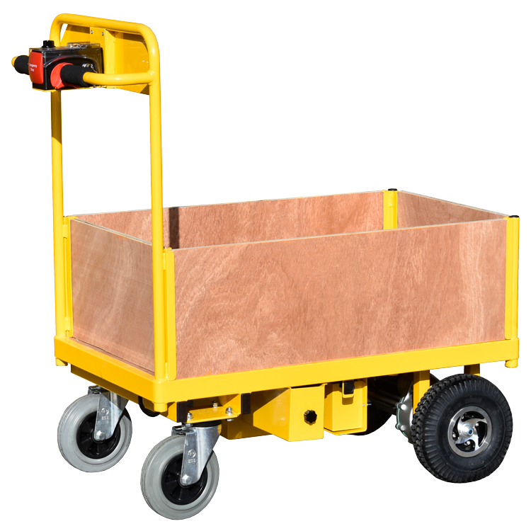 Motorised Platform Truck with Boarded Sides Motorised Platform Truck with Boarded Sides