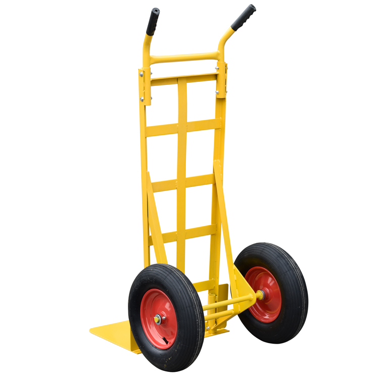 Rough Terrain Sack Truck and Barrow With Straight Lattice Back